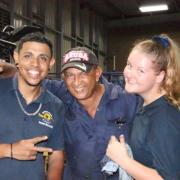 Jessica Rooke, who is from Tadcaster, is a mechanic with De Palm Tours becoming the first-ever woman mechanic employed by a garage on the Caribbean island of Aruba