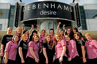 York Press: Debenhams staff at the new Monks Cross store get ready for ...