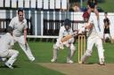 James Massheder (batting) took six wickets for Yeadon but it was Liversedge who took the spoils