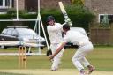 Stamford Bridge batsman Ryan Gibson, who saw his side over the line at Clifton Alliance. Picture: David Harrison