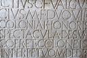 A Latin inscription. Picture: Pixabay