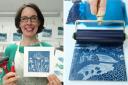 Michelle Hughes, York printmaker - just one of the artists showing her work at the annual Printmakers Fair in York later this month