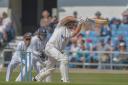 Dawid Malan (batting) hit 95 off 56 balls as Yorkshire claimed their first win of the season. Picture: Ray Spencer