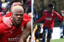 Dipo Akinyemi (left) and Thierry Latty-Fairweather (right) have been recognised for their York City efforts.