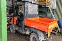 The orange off-road buggy stolen from the farm in Gateforth, near Selby
