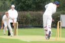 Dunnington bowler Jay Snowdon clean bowls Stamford Bridge batsman Paul Milner