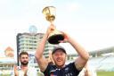 CAPTAIN MARVEL: Andrew Gale gets his hands on the Championship trophy