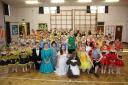 The Peter Pan cast from the Let's Dance troop