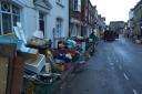 The aftermath of December's floods in Tadcaster