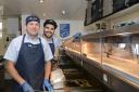 CHAMPIONS: Miller’s Fish and Chips in Haxby has been named the top fish and chip shop in the north east. Pictured are David, left, and Nick Miller.