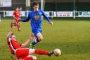 Joe Dale netted Pickering Town's late equaliser. Picture David Harrison