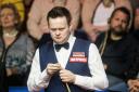 Shaun Murphy in action against Yan Bingtao on day two of the Betfred Snooker World Championships at the Crucible Theatre, Sheffield. PRESS ASSOCIATION Photo..Picture date: Sunday April 16, 2017. See PA story SNOOKER World. Photo credit should read: Danny