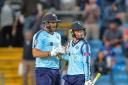 TOP PAIRE: Tim Bresnan and Jonny Tattersall shared a century stand Picture: Ray Spencer