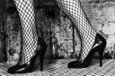 Vivienne Westwood shoe featuring spike in heel