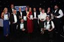 FINALS NIGHT: Northern Farmer Awards' 2018 award winners on stage at Pavilions of Harrogate. Picture: Chris Booth