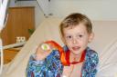 Cameron Scott, who was saved by a vital operation
