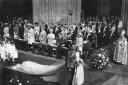 Katherine Worsley marries the Duke of Kent at York Minster in June, 1961
