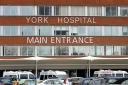 York Hospital where 110 members of staff  could be moved down a pay grade