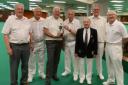 VETS VICTORS: York IBC vets pairs league play-off winners Ken Hutson, Dudley Williams, Derrick Clarke and Peter Hill, former club president Gordon Walker, and runners-up Malcolm Thompson and Ray Calpin, who had won the trophy for the previous eight years