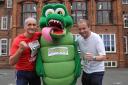 Eamonn Molloy, SNAPPY mascot and Andy Hedges