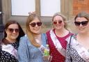 Four women from Northampton enjoy a four-day hen break in York, l-r Luci Mullings, bride-to-be Alice Eason, Grace Bremmler and Holly Puddephatt  Photo: Maxine Gordon