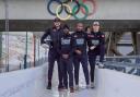 Axel Brown, Andre Marcano, Mikel Thomas and Tom Harris make up the Trinidad and Tobago bobsleigh team competing at Beijing 2022