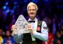 York snooker star Ashley Hugill will face Neil Robertson, posing with the Cazoo Masters trophy, in the first round of the World Snooker Championship. Picture: John Walton/PA Wire