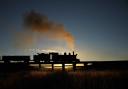 Great train photos by Dave Birtle of the North Yorkshire Moors Railway. Pictured: a steam locomotive on the Cumbres and Toltec Railroad silhouetted against the rising sun soon after departure from Antonito, Colorado