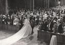 The wedding ceremony at York Minster