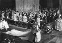 Katherine Worsley marries the Duke of Kent at York Minster in June, 1961