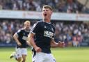 York-raised and Leeds United loanee Charlie Cresswell celebrates scoring for Millwall. (Photo: James Manning/PA Wire)