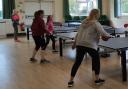 Players at the Wigginton Table Tennis Club in York