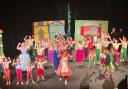 Deadpan Players performance of Jack and the Beanstalk at the Queen Margaret’s Theatre in Escrick to a sell-out audience