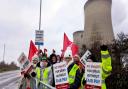 Canteen workers at Drax will go on strike outside the power station's London AGM
