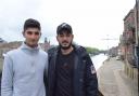 Bekircan and Ibrahim returned to the site of their rescue attempt on Wednesday (May 15)