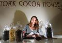 Sophie Jewitt, of York Cocoa House, who was inspired by memorabillia to create a taste of York for the Queen
