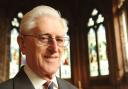 Bill Reader, in Escrick parish church, where he has been a church warden for more than 50 years