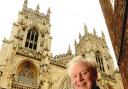 Dean of York, the Very Rev Keith Jones, outside of the Minster