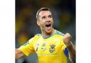Andriy Shevchenko scored a brace as hosts Ukraine claimed a 2-1 Euro 2012 victory over Sweden