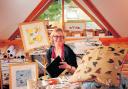 Julia Burns in her Helmsley studio