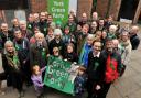 Members of the Green Party in Castlegate, York