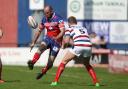Tommy Saxton, York City Knights' Press Player of the Month for August