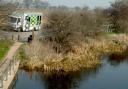 The canal at Burn Bridge where a man’s body was found. Pictures: Eric Foster