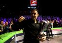 Ronnie O'Sullivan with the trophy after winning the Betway UK Championship at The York Barbican. PRESS ASSOCIATION Photo. Picture date: Sunday December 9, 2018. Photo credit should read: Richard Sellers/PA Wire