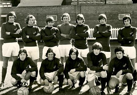 11/09/71: York City Intermediate team. Back: Tasker, Hudson, Emmerson, Castle, Wakefield, Calvert, Bloor. Front: Dixon, Pollard, Placido, Hodgson, Evans.