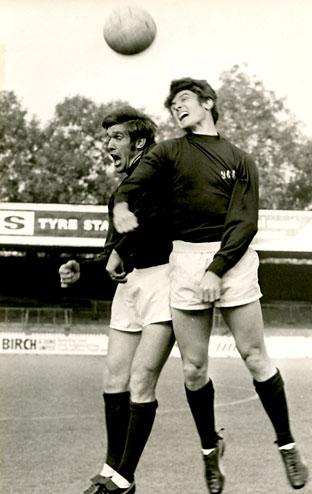 05/10/71: York City full backs John Mackin and Phil Burrows