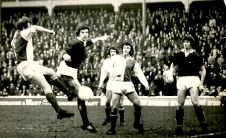 03/02/73: Blackburn Rovers 2, York City 0. Barry Endean (Blackburn Rovers) beats the York City defence only to shoot wide.