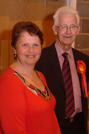 Stephanie
Duckett and Brian Marshall, who were
successful in Barlby