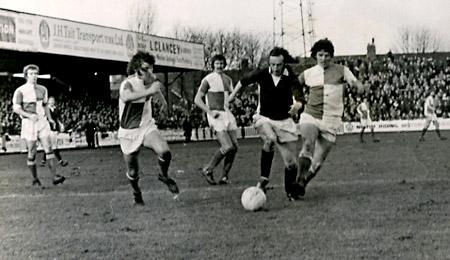 16/03/74: York City 2, Bristol Rovers 1 - Ian Holmes sets up the first goal by dibbling past three defenders and then crossing for Chris Jones.