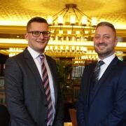 Matt Rose and Graham Usher launch their business, MATTGRAY, in January.